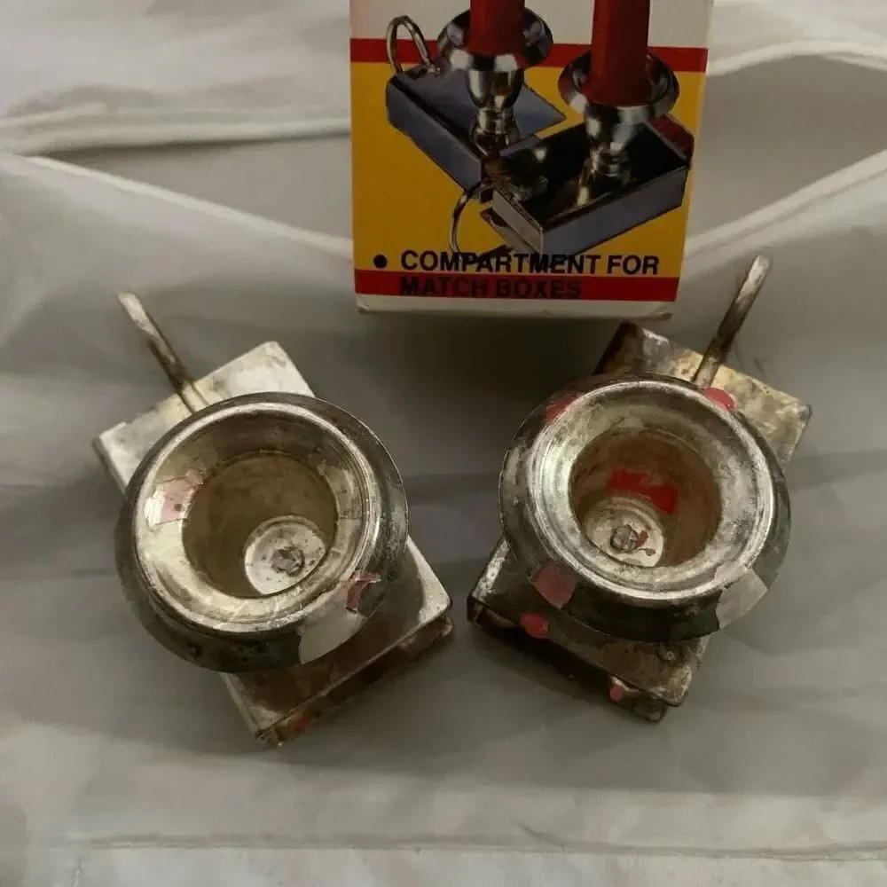 GIFTCO 1982 Metal Candle Stands